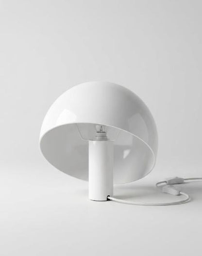 White Dome Table Lamp