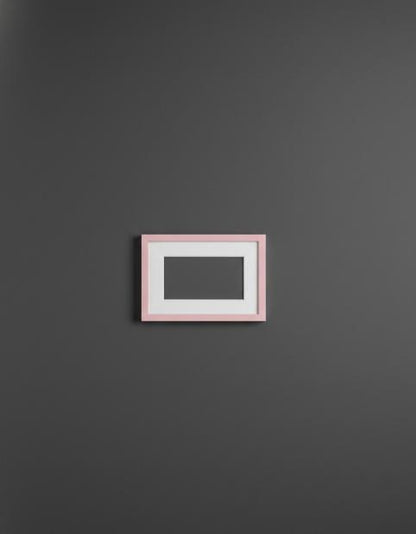 Pink Gallery Art Frame